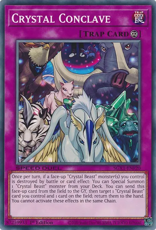 Crystal Conclave — Speed Duel GX: Duel Academy Box — Yu-Gi-Oh!