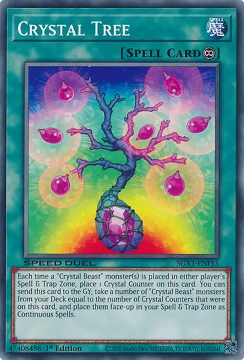 Crystal Tree — Speed Duel GX: Duel Academy Box — Yu-Gi-Oh!