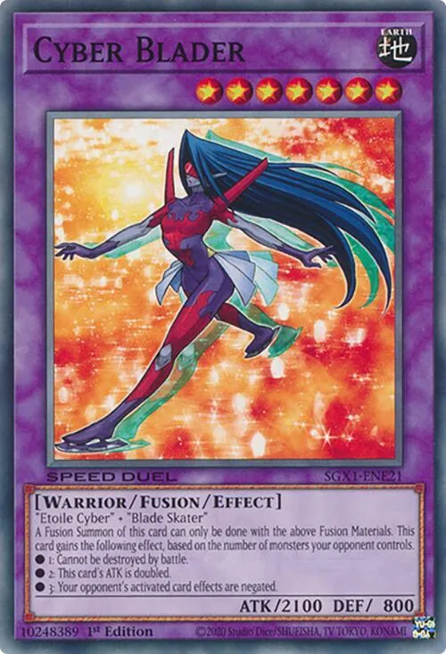 Cyber Blader — Speed Duel GX: Duel Academy Box — Yu-Gi-Oh!