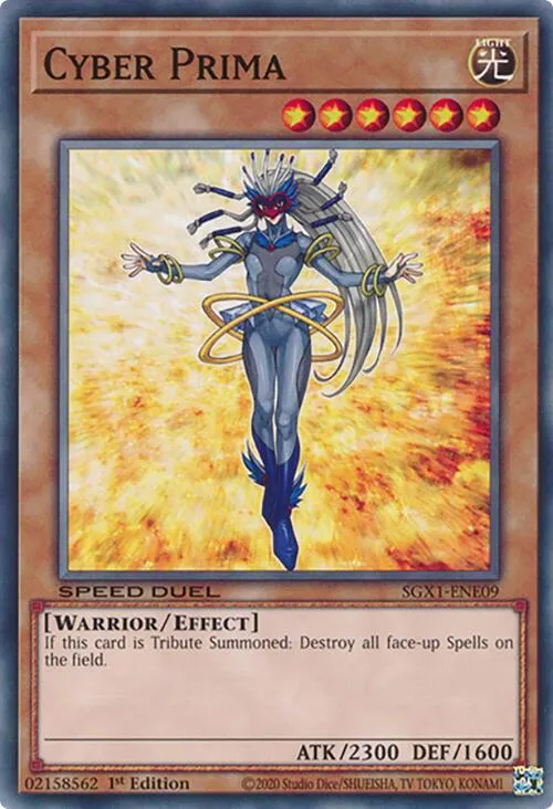 Cyber Prima — Speed Duel GX: Duel Academy Box — Yu-Gi-Oh!