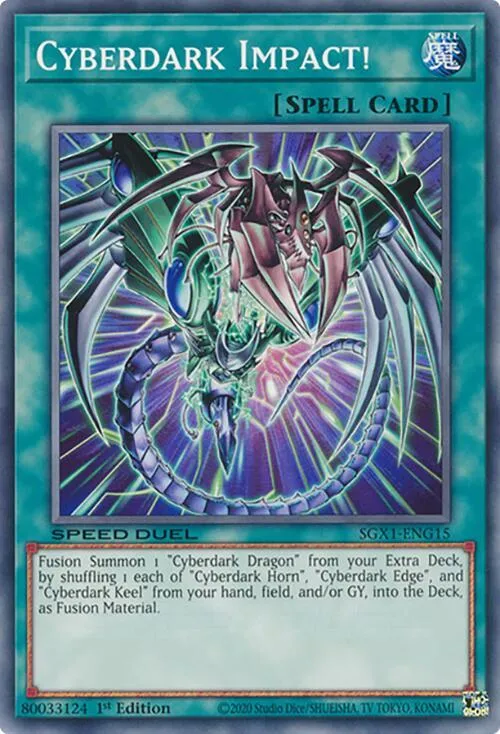 Cyberdark Impact! — Speed Duel GX: Duel Academy Box — Yu-Gi-Oh!