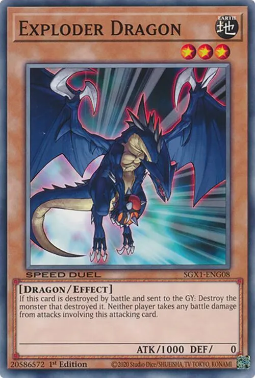 Dragon Détonant — Speed Duel GX: Duel Academy Box — Yu-Gi-Oh!
