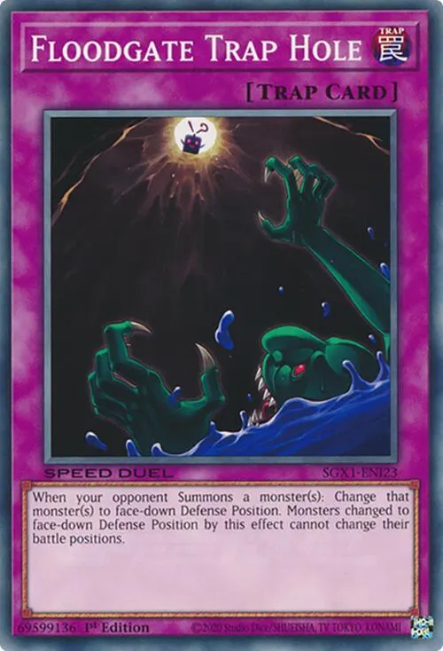 Floodgate Trap Hole — Speed Duel GX: Duel Academy Box — Yu-Gi-Oh!