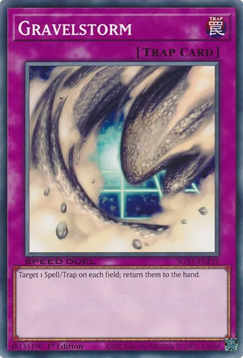Gravelstorm — Speed Duel GX: Duel Academy Box — Yu-Gi-Oh!