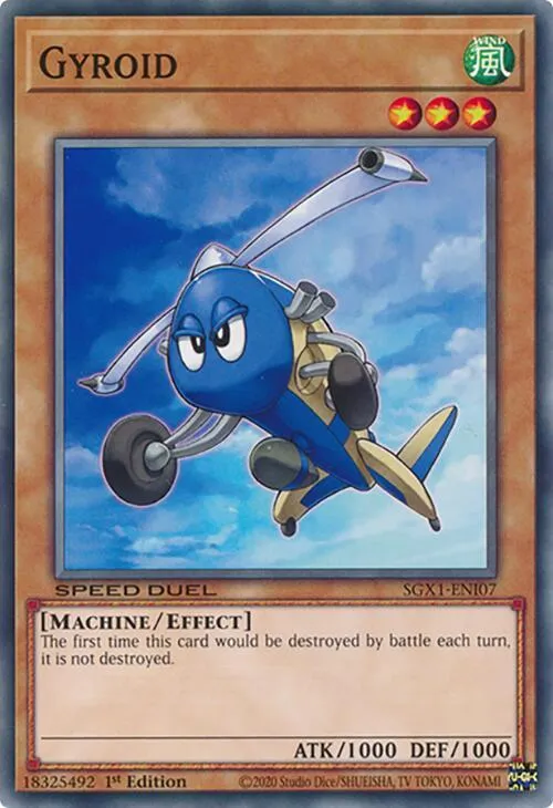 Gyroid — Speed Duel GX: Duel Academy Box — Yu-Gi-Oh!