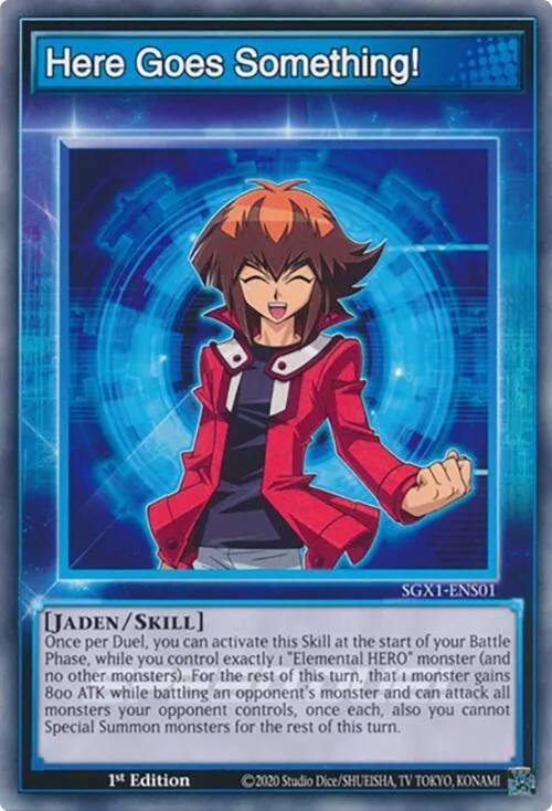 Here Goes Something! — Speed Duel GX: Duel Academy Box — Yu-Gi-Oh!