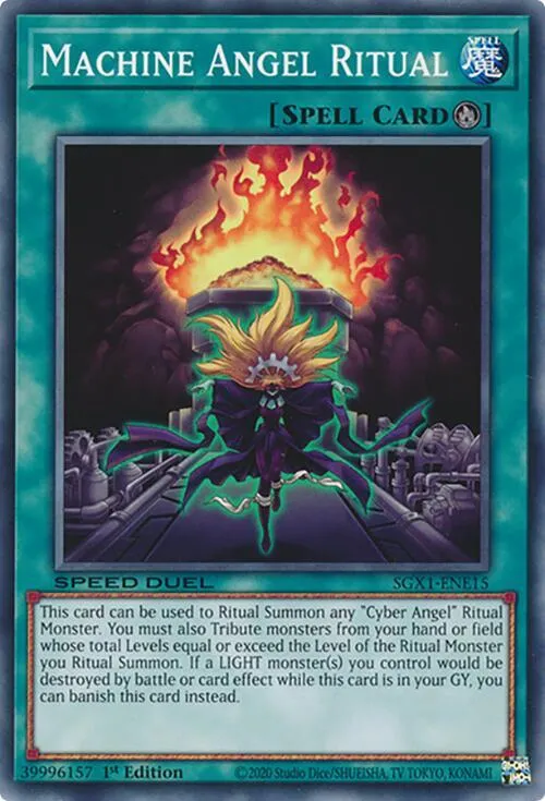 Machine Angel Ritual — Speed Duel GX: Duel Academy Box — Yu-Gi-Oh!