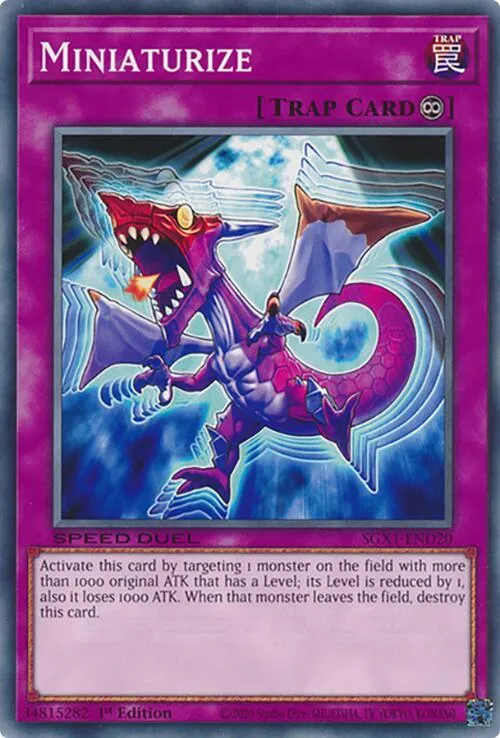 Miniaturisation — Speed Duel GX: Duel Academy Box — Yu-Gi-Oh!