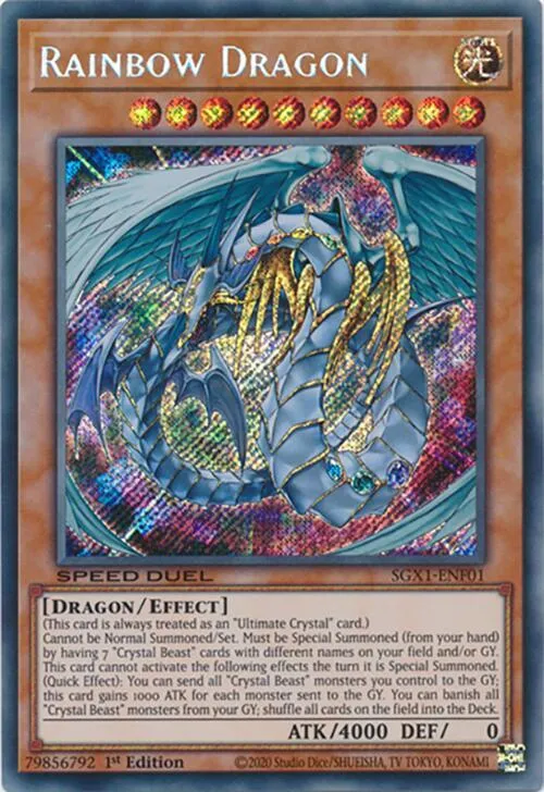 Dragon Arc-en-Ciel — Speed Duel GX: Duel Academy Box — Yu-Gi-Oh!