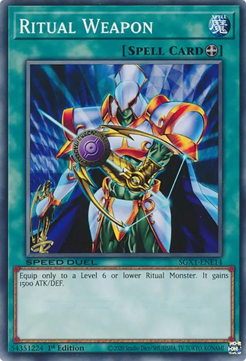 Ritual Weapon — Speed Duel GX: Duel Academy Box — Yu-Gi-Oh!