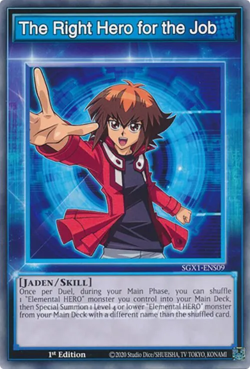 The Right Hero for the Job — Speed Duel GX: Duel Academy Box — Yu-Gi-Oh!