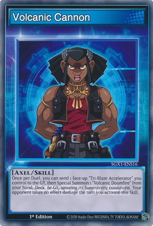 Volcanic Cannon — Speed Duel GX: Duel Academy Box — Yu-Gi-Oh!