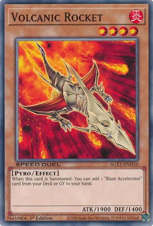Fusée Volcanique — Speed Duel GX: Duel Academy Box — Yu-Gi-Oh!