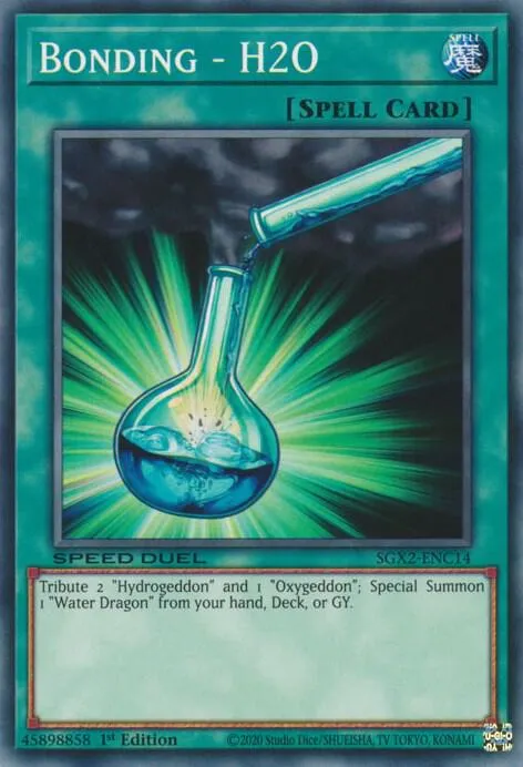 Bonding - H2O — Speed Duel GX: Midterm Paradox — Yu-Gi-Oh!