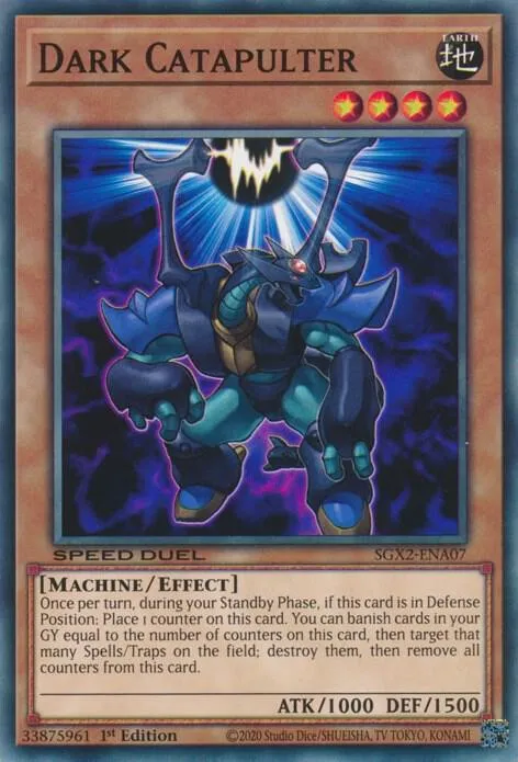 Dark Catapulter — Speed Duel GX: Midterm Paradox — Yu-Gi-Oh!