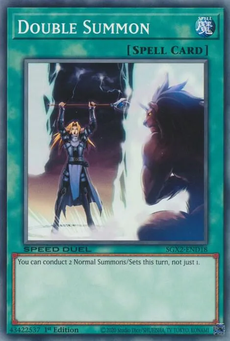 Double Invocation — Speed Duel GX: Midterm Paradox — Yu-Gi-Oh!