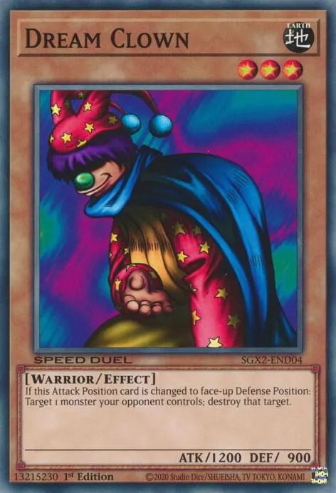 Clown de Rêve — Speed Duel GX: Midterm Paradox — Yu-Gi-Oh!