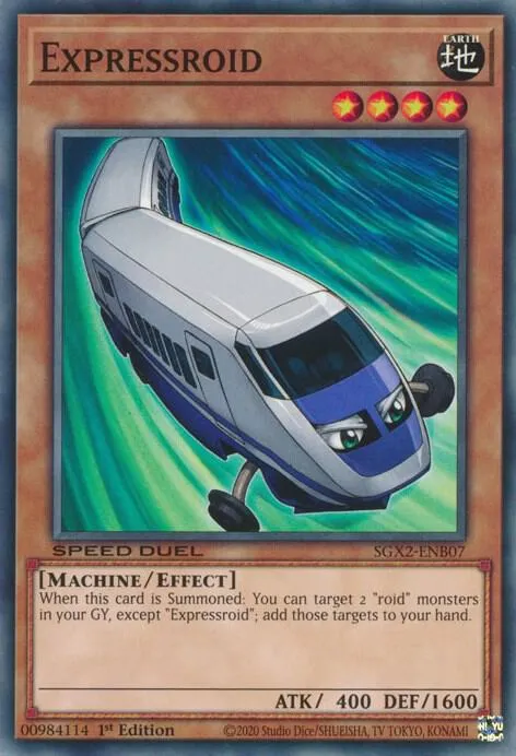 Expressroid — Speed Duel GX: Midterm Paradox — Yu-Gi-Oh!