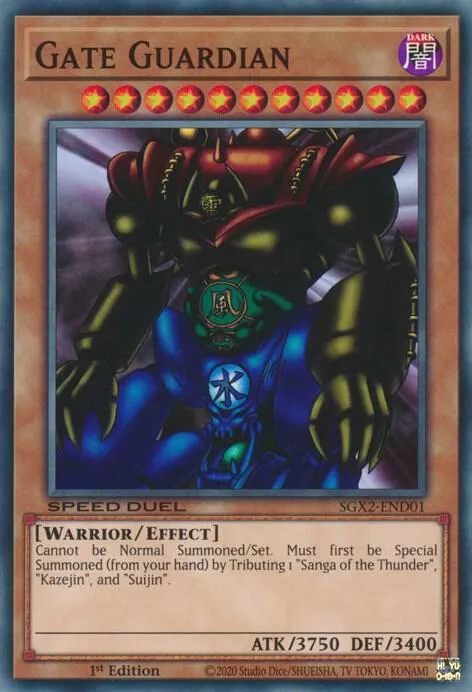 Gardien de la Porte — Speed Duel GX: Midterm Paradox — Yu-Gi-Oh!