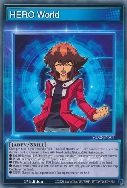 HERO World — Speed Duel GX: Midterm Paradox — Yu-Gi-Oh!