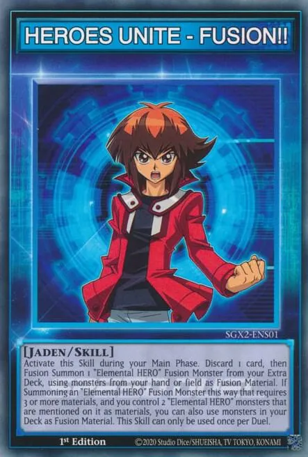 HEROES UNITE - FUSION!! — Speed Duel GX: Midterm Paradox — Yu-Gi-Oh!