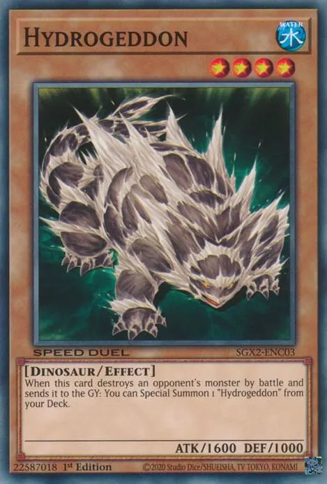 Hydrogeddon — Speed Duel GX: Midterm Paradox — Yu-Gi-Oh!
