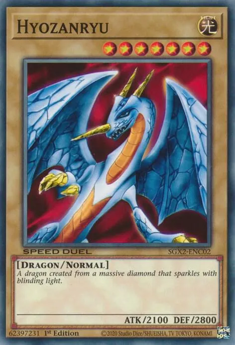 Hyozanryu — Speed Duel GX: Midterm Paradox — Yu-Gi-Oh!
