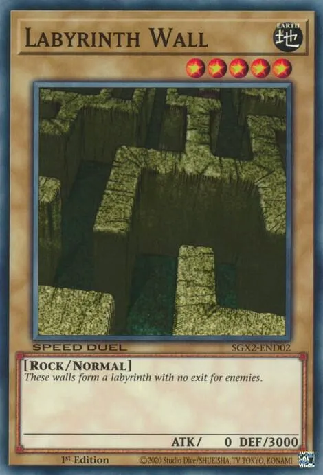 Labyrinth Wall — Speed Duel GX: Midterm Paradox — Yu-Gi-Oh!