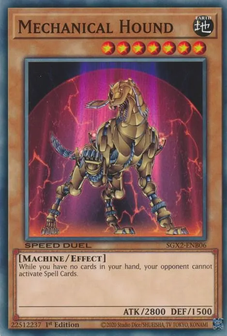 Mechanical Hound — Speed Duel GX: Midterm Paradox — Yu-Gi-Oh!