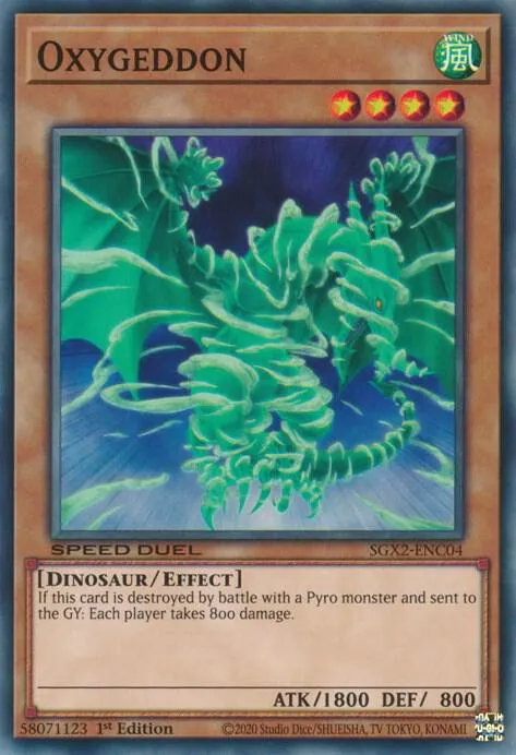 Oxygeddon — Speed Duel GX: Midterm Paradox — Yu-Gi-Oh!