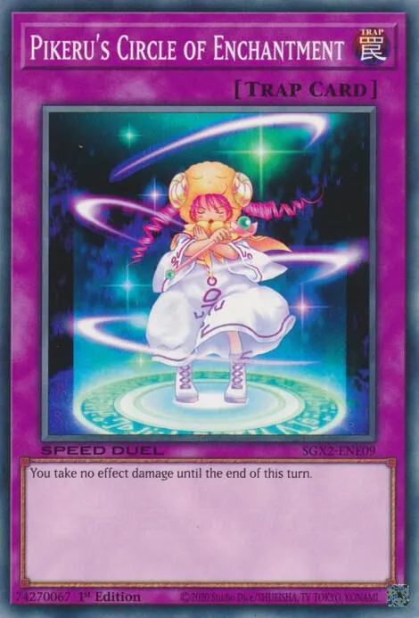 Pikeru's Circle of Enchantment — Speed Duel GX: Midterm Paradox — Yu-Gi-Oh!