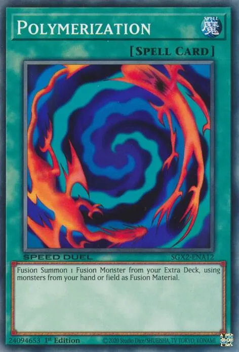 Polymerization from Speed Duel GX: Midterm Paradox - Yu-Gi-Oh!