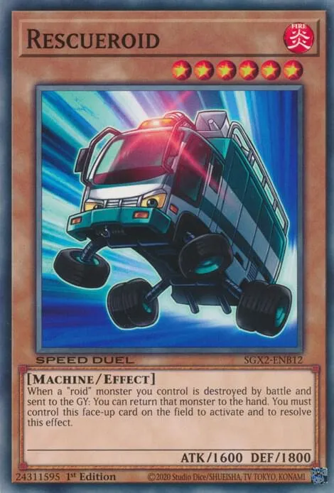 Rescueroid — Speed Duel GX: Midterm Paradox — Yu-Gi-Oh!