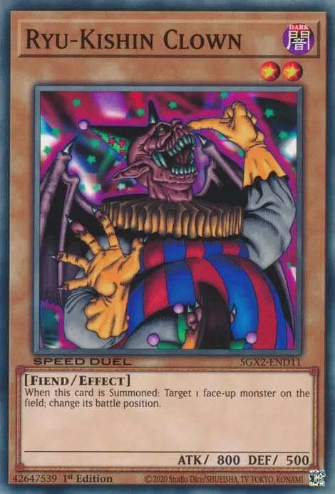 Ryu-Kishin Clown — Speed Duel GX: Midterm Paradox — Yu-Gi-Oh!