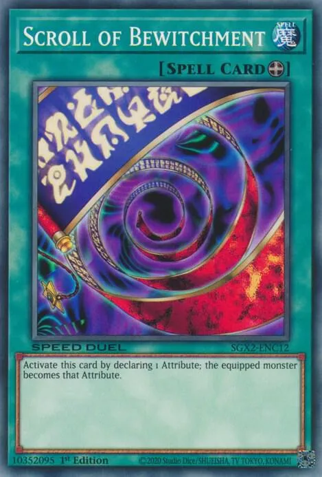 Scroll of Bewitchment — Speed Duel GX: Midterm Paradox — Yu-Gi-Oh!