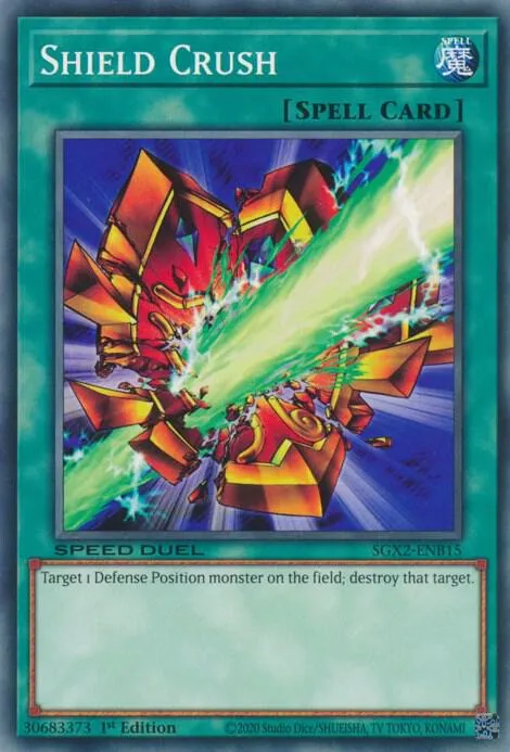 Destruction de Bouclier — Speed Duel GX: Midterm Paradox — Yu-Gi-Oh!