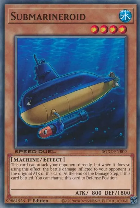 Sous-Marinroid — Speed Duel GX: Midterm Paradox — Yu-Gi-Oh!