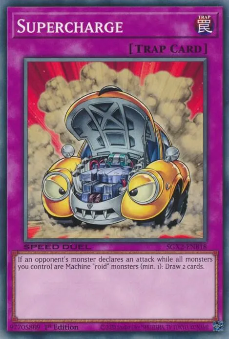 Supercharge — Speed Duel GX: Midterm Paradox — Yu-Gi-Oh!