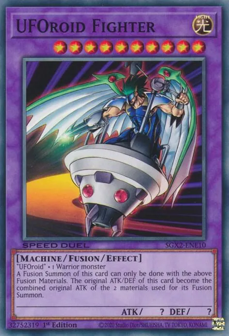 UFOroid Fighter — Speed Duel GX: Midterm Paradox — Yu-Gi-Oh!