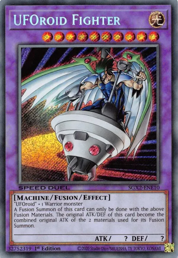 Guerrier UFOroid — Speed Duel GX: Midterm Paradox — Yu-Gi-Oh!