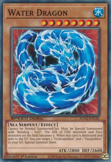 Dragon de l'Eau from Speed Duel GX: Midterm Paradox - Yu-Gi-Oh!