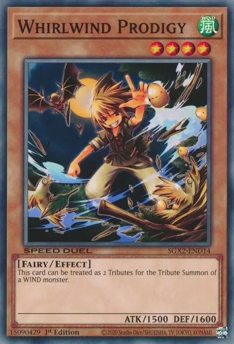 Whirlwind Prodigy — Speed Duel GX: Midterm Paradox — Yu-Gi-Oh!