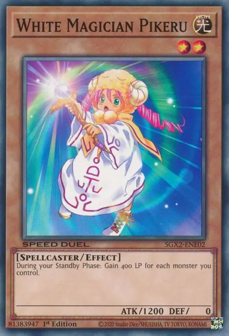 White Magician Pikeru — Speed Duel GX: Midterm Paradox — Yu-Gi-Oh!