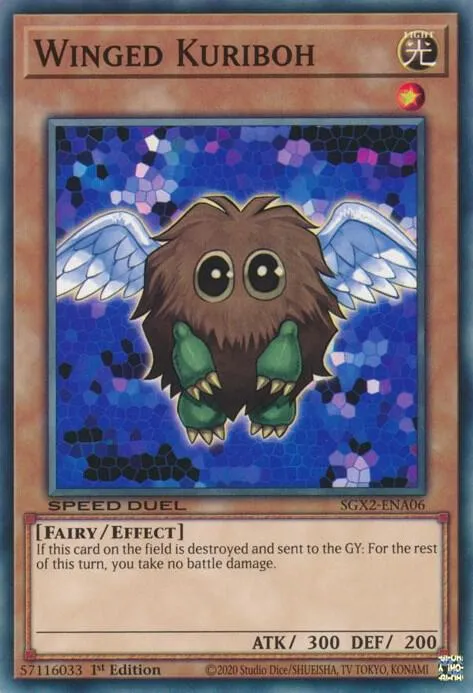Winged Kuriboh from Speed Duel GX: Midterm Paradox - Yu-Gi-Oh!