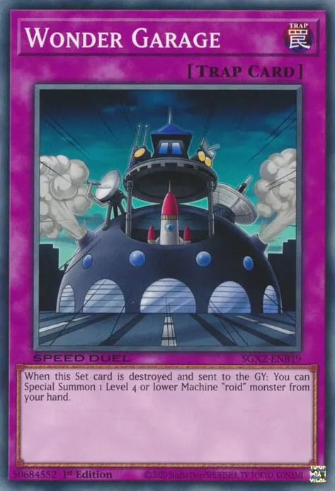 Wonder Garage — Speed Duel GX: Midterm Paradox — Yu-Gi-Oh!