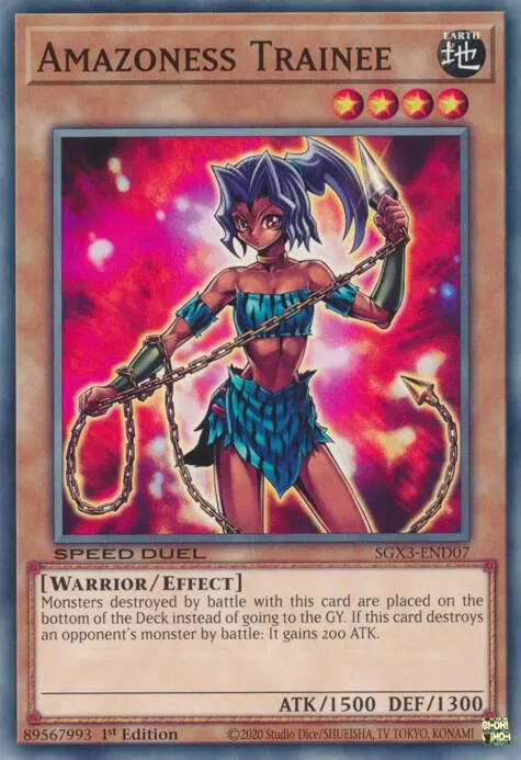 Amazoness Trainee — Speed Duel GX: Duelists of Shadows — Yu-Gi-Oh!