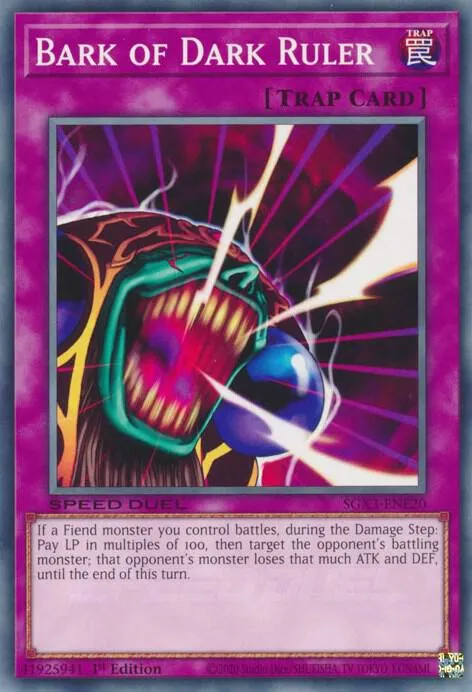 Bark of Dark Ruler — Speed Duel GX: Duelists of Shadows — Yu-Gi-Oh!