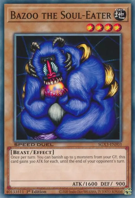 Bazoo the Soul-Eater — Speed Duel GX: Duelists of Shadows — Yu-Gi-Oh!