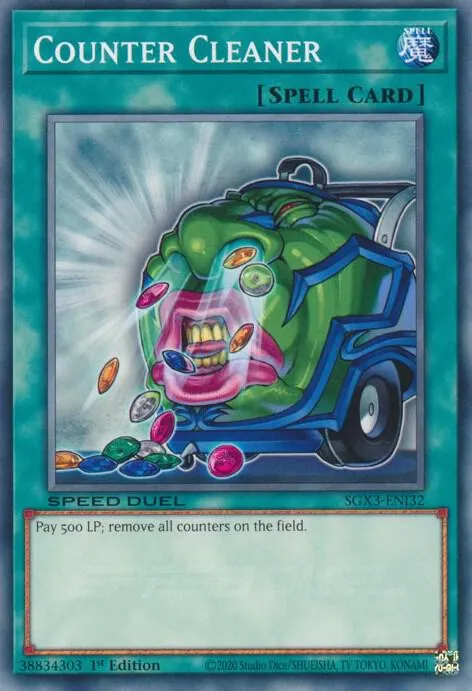 Counter Cleaner — Speed Duel GX: Duelists of Shadows — Yu-Gi-Oh!