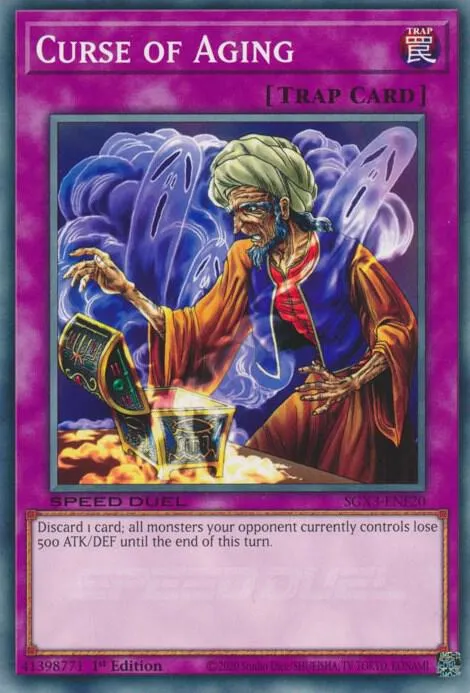 Curse of Aging — Speed Duel GX: Duelists of Shadows — Yu-Gi-Oh!